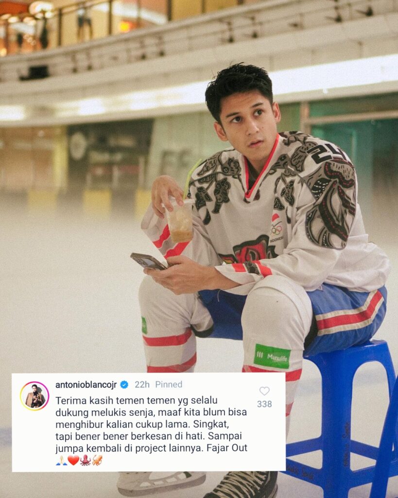 Antonio Blanco Jr Minta Maaf Melukis Senja Tak Bertahan Lama