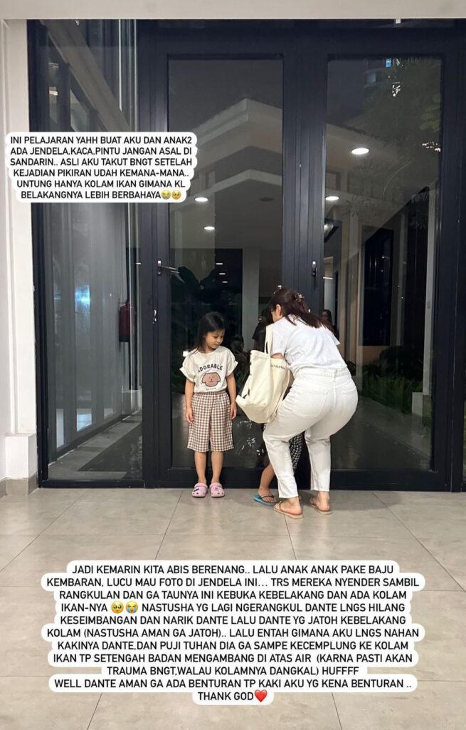 Anak-anak Chelsea Olivia Nyaris Celaka: Aku Takut Banget Setelah Kejadian 