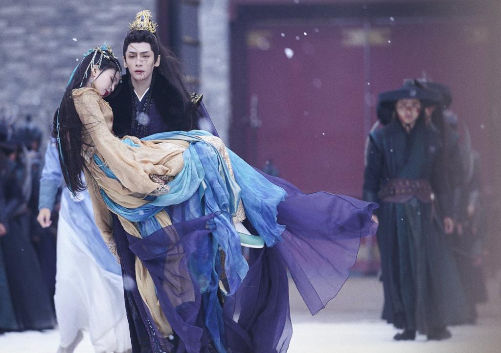 Pilu, Luo Yunxi dan Bai Lu Menangis Tanpa Henti Saat Syuting Adegan Till the End of the Moon Ini!