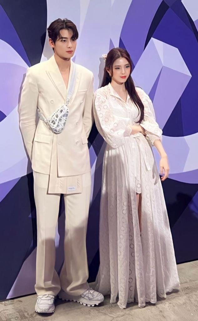 Reuni, Visual Cha Eun Woo dan Han So Hee Pecah di Acara Dior LA