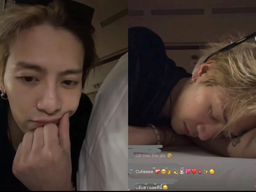 Bikin Khawatir, Jackson Wang Tertidur Saat Live Instagram