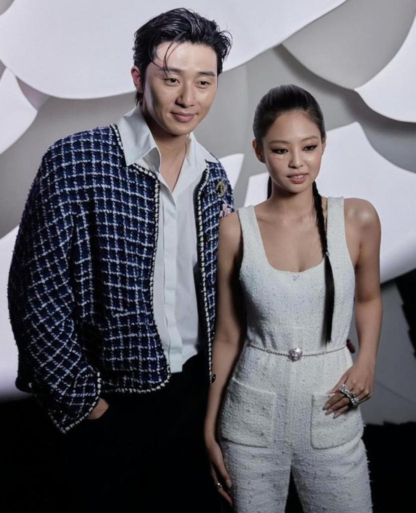 Sikap Gentleman Park Seo Joon Terhadap Jennie BLACKPINK Viral di Acara Paris Fashion Week