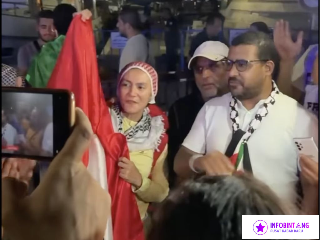 Wanda Hamidah Akhirnya Berlayar ke Gaza, Wakili Indonesia Naik Kapal Terakhir
